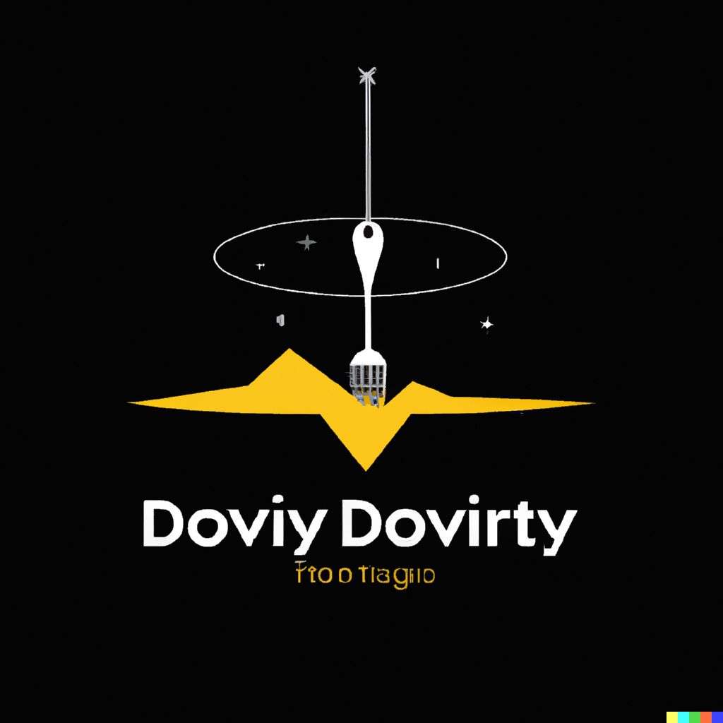 the discovery of gravity, restaurant logo design